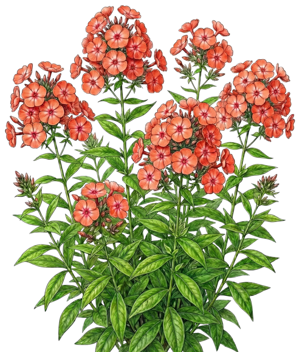 Флокс метельчатый 