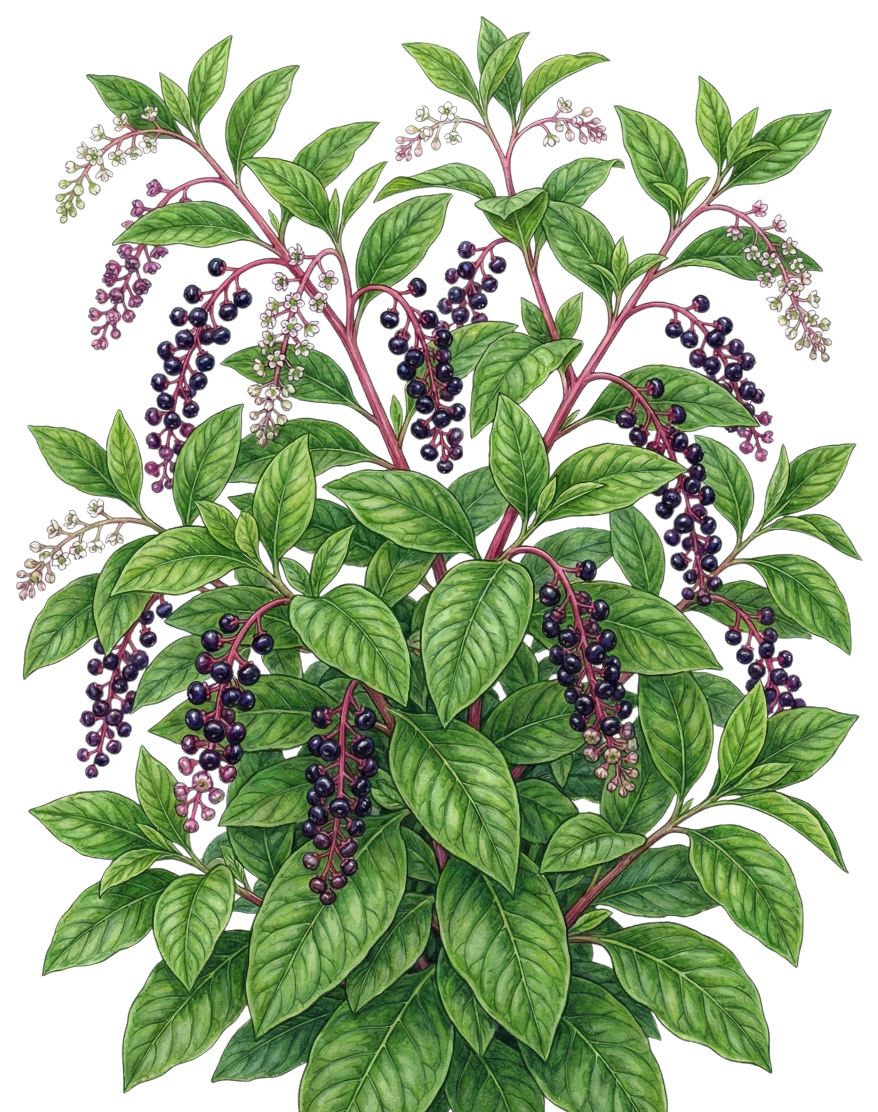 Лаконос (Фитолакка) американский